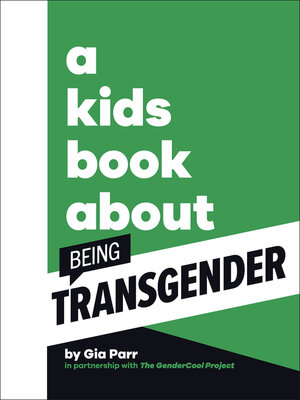 cover image of A Kids Book About Being Transgender
